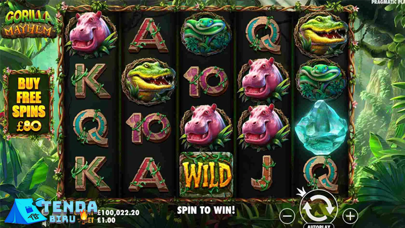 Situs Slot Terpercaya Gorilla Mayhem Bawa Sensasi Rimba!