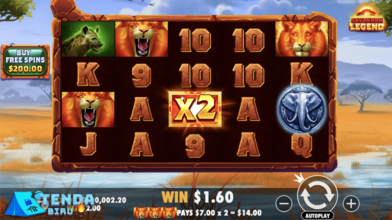 Slot Terpercaya Savannah Legend, Sensasi Alam Afrika Seru!