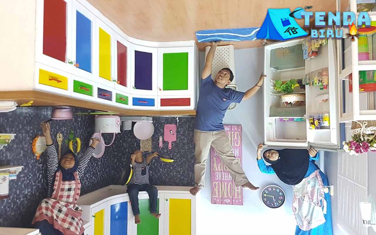 Upside Down World Bandung Tempat untuk Keluarga dan Selfie