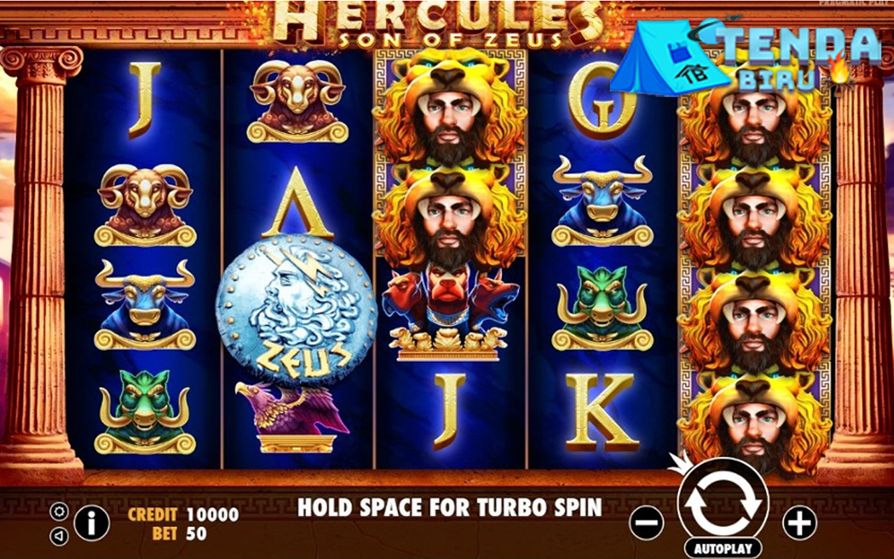 Ruby8000 Login Sajikan Kekuatan Slot Hercules Son of Zeus!