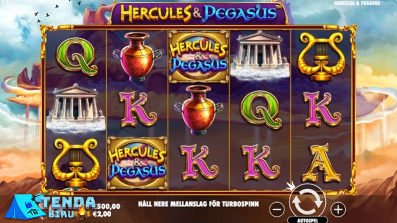 Aksi Mitologi Hercules and Pegasus Panas di Slot QRIS!
