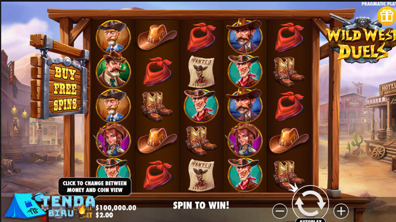 Slot Demo Gratis Wild West Duels: Tarik Senjata, Menang!