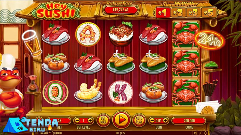 CNNSLOT 2025 Suguhkan Hey Sushi, Gurihnya Bikin Hadiah