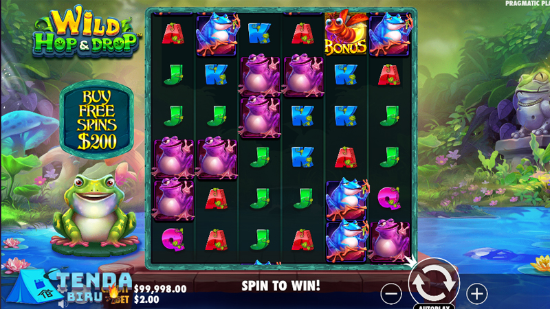 Slot Demo Gratis Konsep Platformer Slot Wild Hop & Drop!