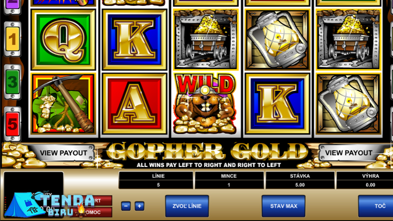 Gopher Gold Ekspedisi Slot Online ke Dalam Lorong2 Emas