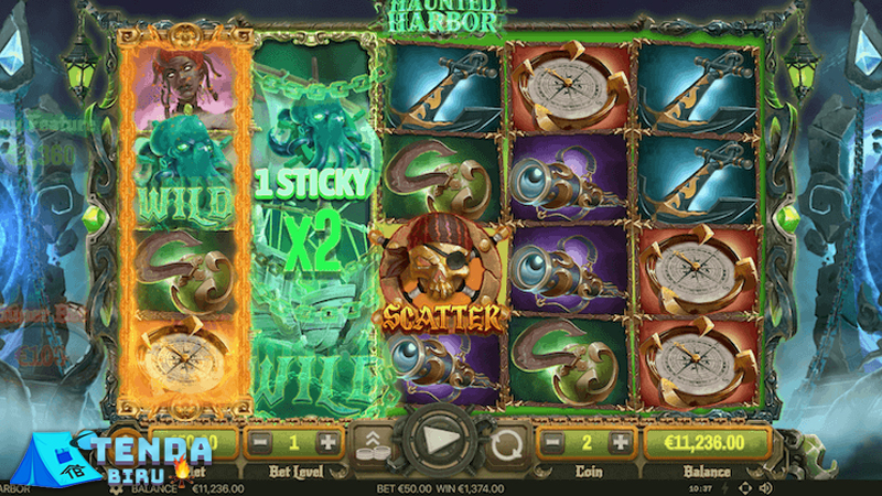 Haunted Harbor Kombinasi Seram Untung di Cnnslot 2025