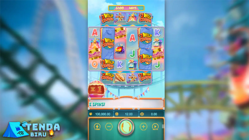 CNNSLOT Epik Visual Tornado di Wild Coaster 1x Muncul!