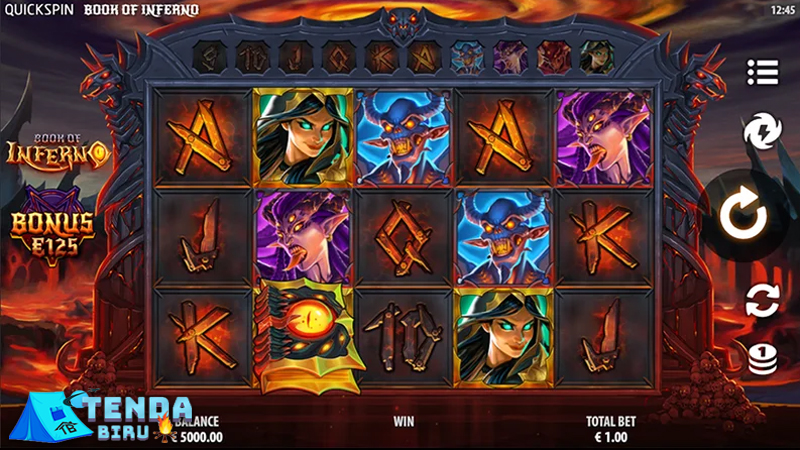 Book of Inferno Slot Api Neraka di Cnnslot 2025