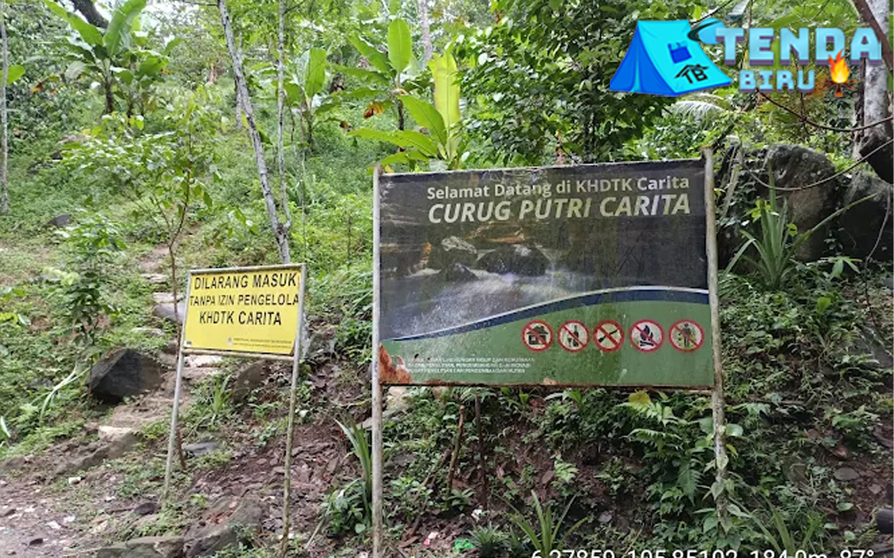 Curug Putri Carita 1 Air Terjun Nggak Mau Jadi Biasa