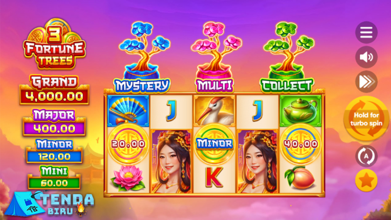 Slot Online 3 Fortune Trees dalam Tiga Pohon Hijau