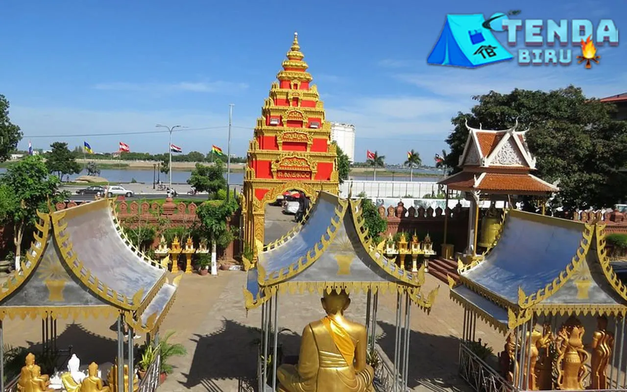 Wat Ounalom Jejak Religi di 1 Tepi Sungai Mekong