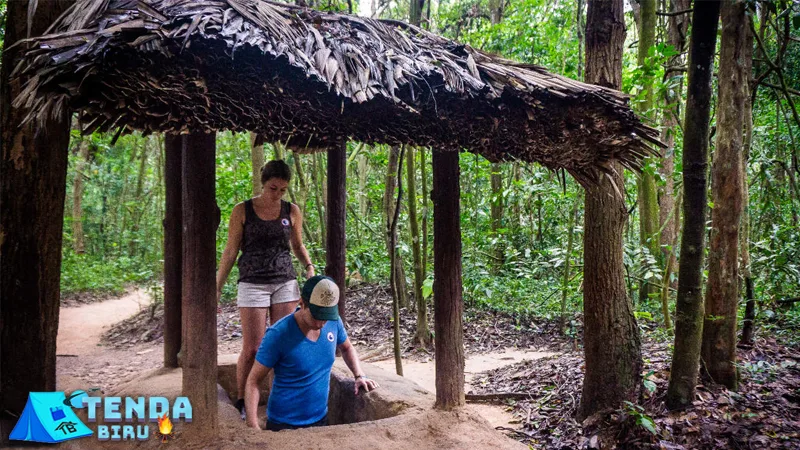 Terowongan Cu Chi, 2 Wisata Vietnam Bikin Indah