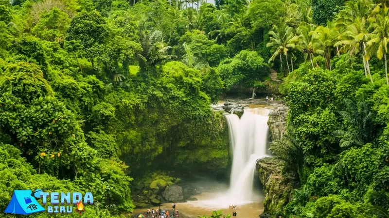 Tegenungan Waterfall Oase 8 Kesejukan yang Brutal