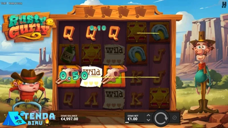 Kota Runtuh Rusty & Curly Hancur 75 Base Robot