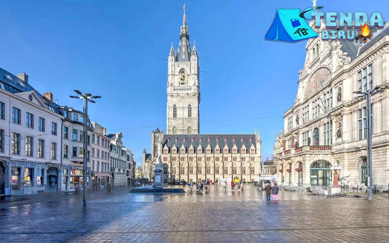 1 Menara Belfry of Ghent Kebanggaan Penuh Warga Belgia!